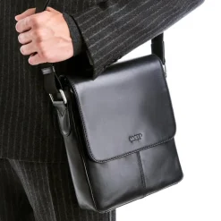 LLOYD C23-12001-OA MESSENGER BAG BLACK