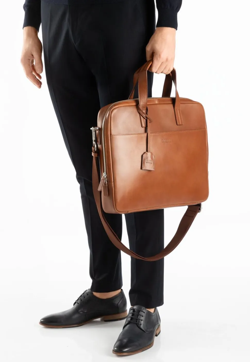 LLOYD C14-11000-OG Briefbag COGNAC