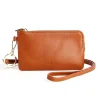 LLOYD D23-21001-OG Zip Case COGNAC